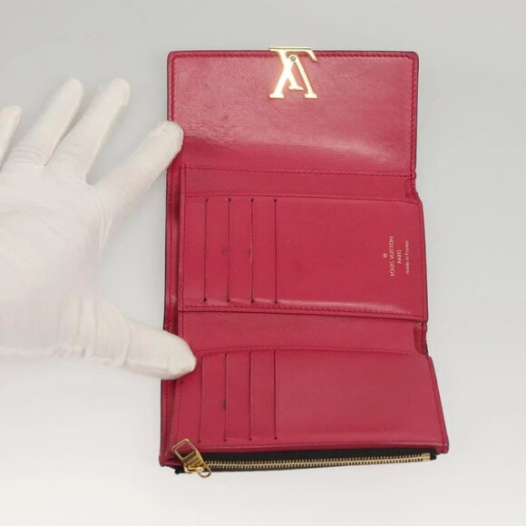 Authentic LOUIS VUITTON Portefeuille Capucines Compact Wallet bst276-120225 - Picture 7 of 16